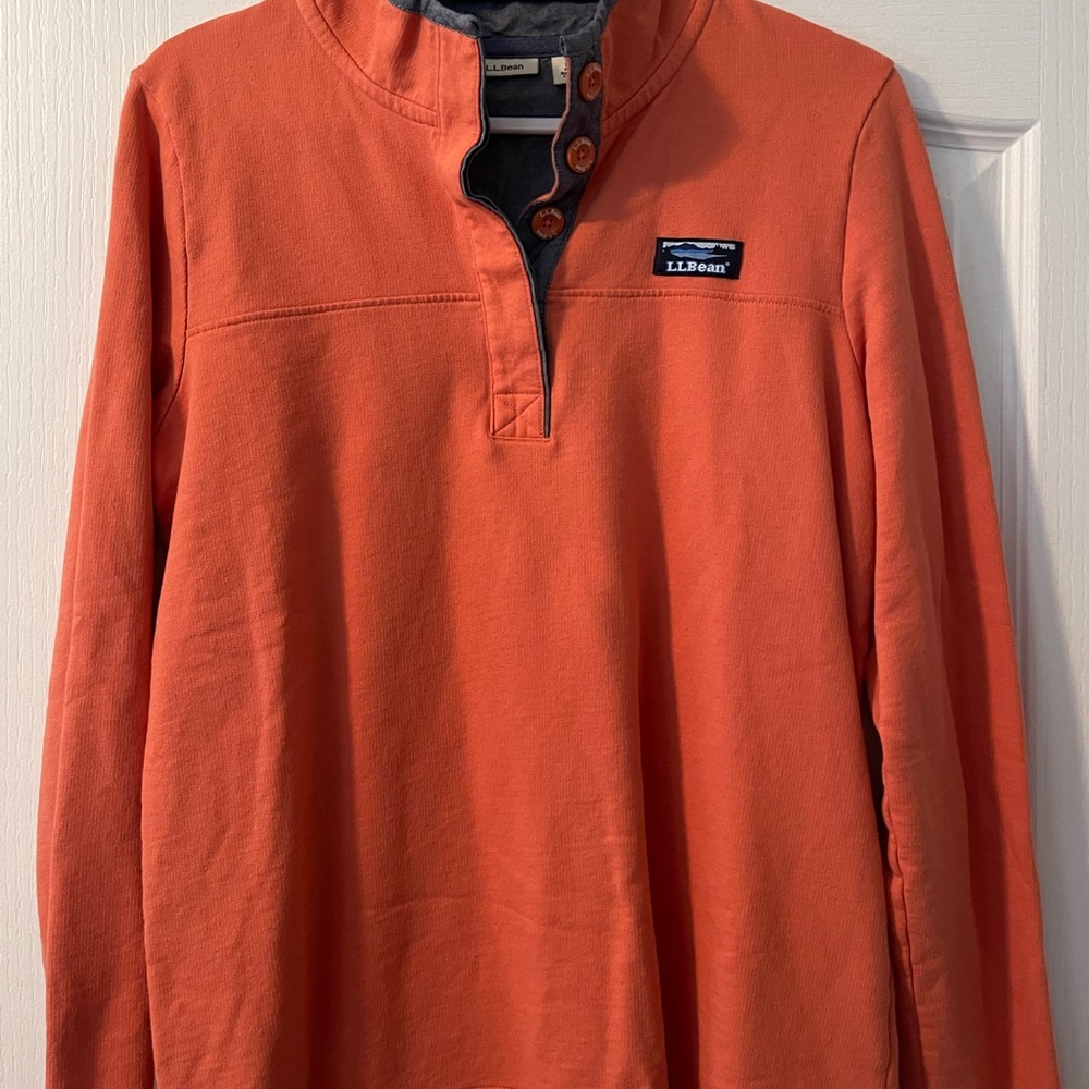 LL Bean 3/4 Sweatshirt